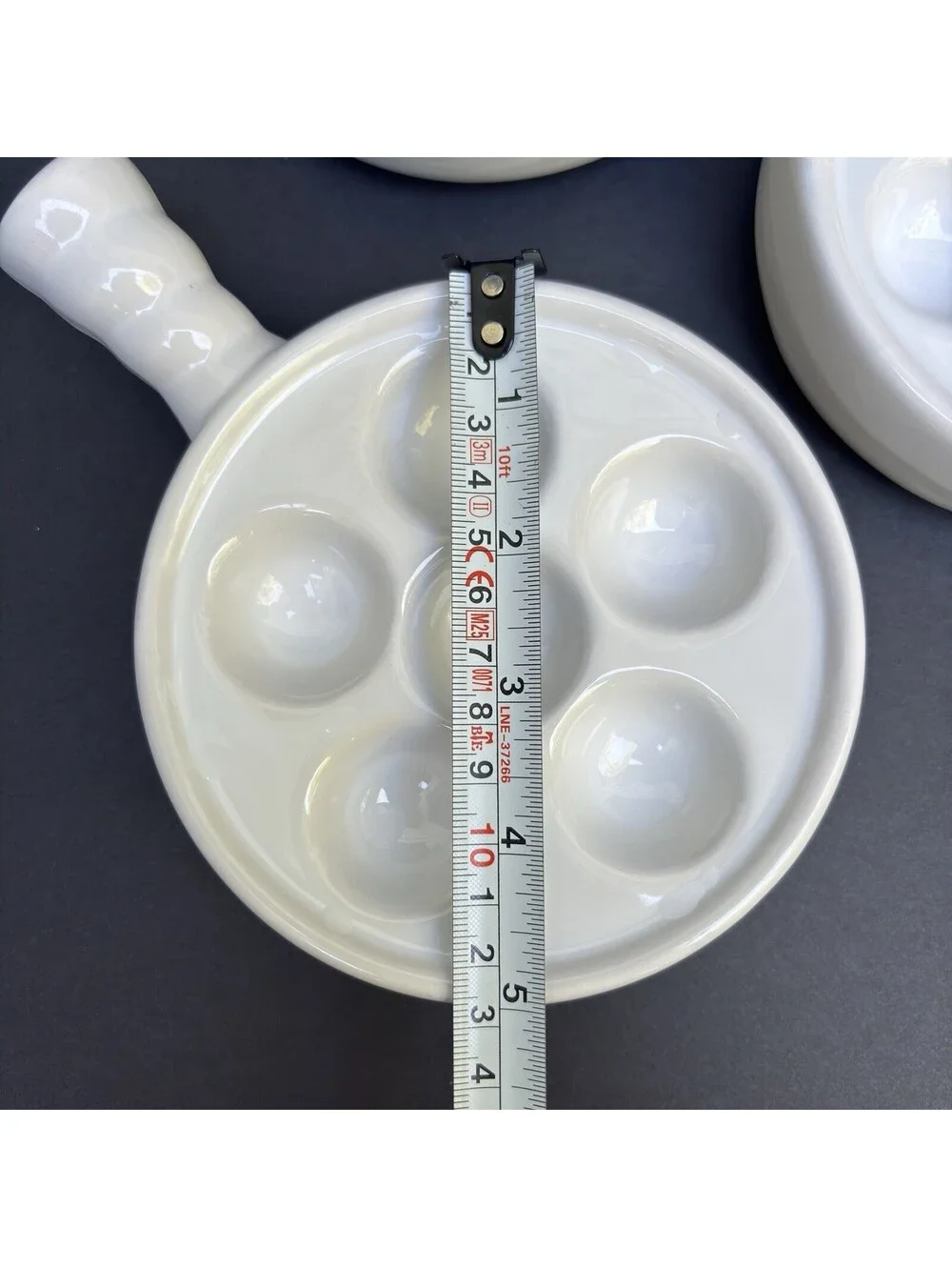 Escargot Dishes 5 Set Snail Plates With Handles, Scallops Mussels Bakeware